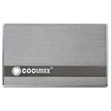Coolmax HD-250TN-U3 Storage Enclosure - External - Gray
