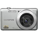 Olympus VG-110 12 Megapixel Compact Camera - 4.80 mm-19.20 mm - Silver