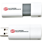 EP MEMORY - MEMORY UPGRADES EP Memory EPCLW/8GB-2.0 8 GB USB 2.0 Flash Drive - White