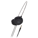 Audio-Technica ATH-ON300BK Headphone - Stereo - Black - Mini-phone