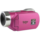 Vivitar DVR 560 Digital Camcorder - 1.8' LCD - CMOS - Pink