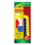Crayola Restick'Ems Repositionable Quick Pockets CYO044903
