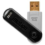 Imation Pivot Plus 32 GB USB 2.0 Flash Drive - 1 Pack 27993