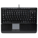 Gear Head KB4700TP Keyboard - Wired - Black - KB4700TP