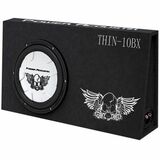 Power Acoustik THIN 10BX Woofer - Black - THIN10BX