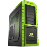 Cooler Master HAF X NV-942-KKN1 System Cabinet - Full-tower - Green - Steel, Plastic