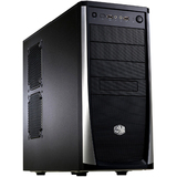 Cooler Master Elite RC-371-KKN1 System Cabinet - Mid-tower - Black - Steel, Plastic