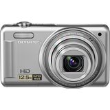 Olympus VR-320 14 Megapixel Compact Camera - 4.20 mm-52.50 mm - Silver