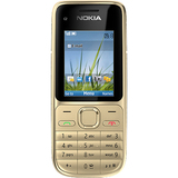 Nokia C2-01 Cellular Phone - Bar - Warm Silver
