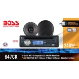 BOSS AUDIO SYSTEMS Boss 647CK Car CD/MP3 Player - 240 W - Single DIN