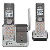 VTECH AT&T CL81201 Standard Phone - DECT - Silver, Black