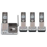 AT&T CL82401 Standard Phone - DECT - Silver, Black - CL82401