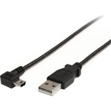 STARTECH.COM StarTech.com 6 ft Mini USB Cable - A to Right Angle Mini B