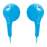 ILUV iLuv Bubble Gum 2 iEP205 Earphone - Stereo - Blue