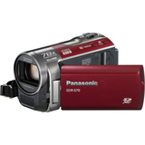 Panasonic SDR-S70 Digital Camcorder - 2.7' LCD - CCD - Red