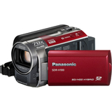 Panasonic SDR-H100 Digital Camcorder - 2.7" LCD - CCD - Red - SDRH100R