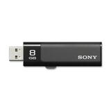 Sony Micro Vault USM8GN 8 GB Flash Drive - Black