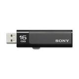 Sony Micro Vault USM16GN 16 GB Flash Drive - Black