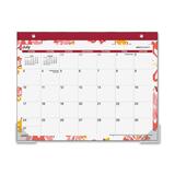 MeadWestvaco Mini Monthly Desk Pad Calendar DRNSK04706A