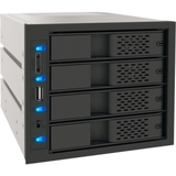 Icy Dock MB974SP-B Storage Bay Adapter - Black - MB974SPB