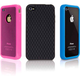 dreamGEAR ISOUND-1592 Skin for Smartphone - Black, Pink, Blue