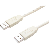 STARTECH.COM StarTech.com 3 ft Beige A to A USB 2.0 Cable - M/M