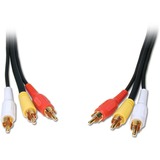 COMPREHENSIVE Comprehensive Standard 3RCA-3RCA-15ST Audio/Video Cable