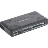 MANHATTAN PRODUCTS Manhattan 3-Port USB Combo Hub with 42-in-1 Multi-Card Reader