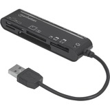 MANHATTAN - STRATEGIC Manhattan Hi-Speed USB 60-in-1 Slim Multi-Card Reader/Writer