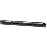 IC INTRACOM - INTELLINET Intellinet Network Solutions 513555 24-Port Cat5e Network Patch Panel