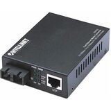 INTELLINET NETWORKING Intellinet 10/100 Multi-Mode Media Converter, SC, 1.24 miles