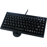 SOLIDTEK Solidtek Mini Keyboard with Optical Trackball KB-3920BU