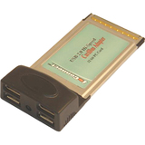 PPA International 1141 4-port CardBus USB Adapter - 4 x USB 2.0 USB - Plug-in Module