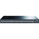 TP-LINK USA CORPORATION TP-LINK TL-SL3452 48+4G Gigabit-Uplink L2 Managed Switch, 48 10/100M ports, 2 10/100/1000M ports, 2 SFP expansion slots