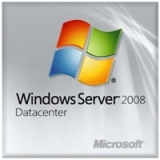 MICROSOFT CORPORATION Microsoft Windows Server 2008 R.2 Datacenter With Service Pack 1 64-bit - License and Media - 2 CPU