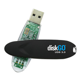 EDGE DiskGO Secure EDGDM-228972-PE 32 GB USB 3.0 Flash Drive - EDGDM228972PE