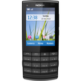 Nokia X3-02 Cellular Phone - Bar - Black, Metal