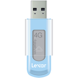 Lexar JumpDrive S50 4 GB USB 2.0 Flash Drive - Light Blue LJDS50-4GBASBNA
