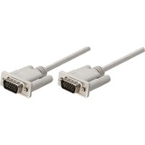 MANHATTAN - STRATEGIC Manhattan VGA HD15M to HD15M Monitor Cable, 6', Gray