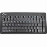 SIIG  INC. SIIG Ultra Slim JK-US0512-S1 Keyboard - Wired - Black - Retail