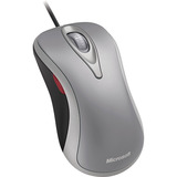 Microsoft 3000 Mouse - Optical - Wired - Silver, Blue