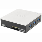 SIIG USB 3.0 Flash Reader/USB Hub Combo JU-H60012-S1