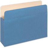 Globe-Weis TUFF Pocket Colored Top Tab File Pocket GLW1524EBLU