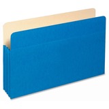 Globe-Weis TUFF Pocket Colored Top Tab File Pocket GLW1526EBLU