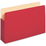Globe-Weis Colored Top Tab File Pocket GLW1536GRED10