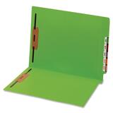 Globe-Weis End Tab Color Fastener Folder