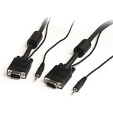 STARTECH.COM StarTech.com 25 ft Coax High Resolution Monitor VGA Cable with Audio HD15 M/M