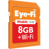 Eye-Fi Mobile X2 EYE-FI-8MD 8 GB Secure Digital High Capacity (SDHC) - EYEFI8MD