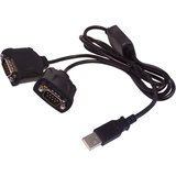SIIG  INC. SIIG ID-SC0311-S1 Serial Data Transfer Cable Adapter for Modem, Printer, PDA, Barcode Reader, Network Device - 2.75 ft
