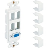 ICC Faceplate Insert - IC107DR4WH